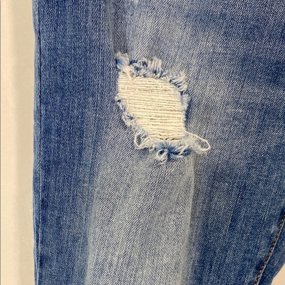 American Bazi Los Angeles Ripped Denim Skinny Jeans Size 7 - Picture 6 of 12